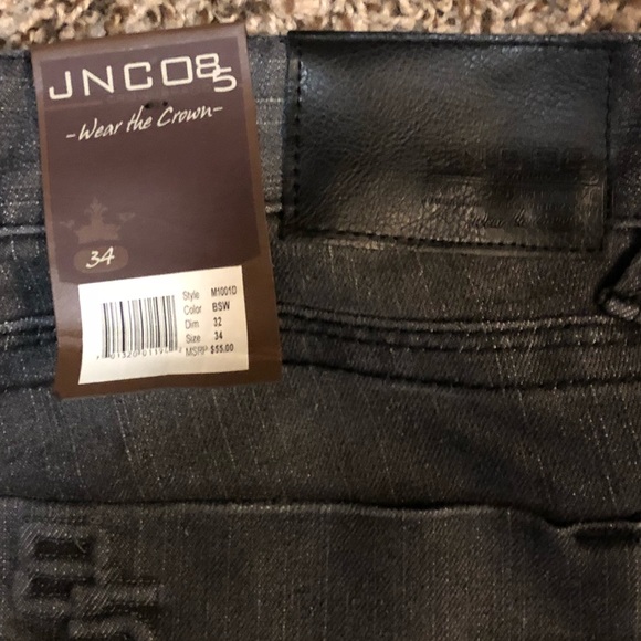 🔴 Straight Fit Mens Denim Jeans with Knee Darts - Picture 8 of 8